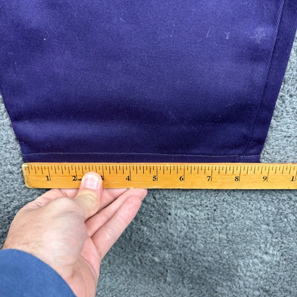 Just In Trend FR Treated Flame Resistant Work Pants Navy Blue Waist 32 Length 32